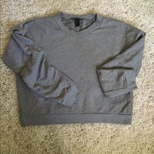 Cropped sweatshirt